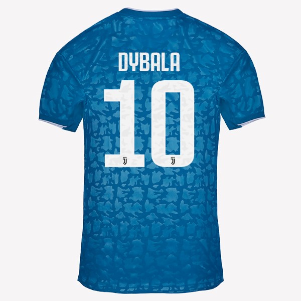Camiseta Juventus NO.10 Dybala 3ª 2019-2020 Azul